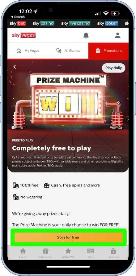sky bet prize machine|Sky Vegas Prize Machine Review & How To Play Guide .